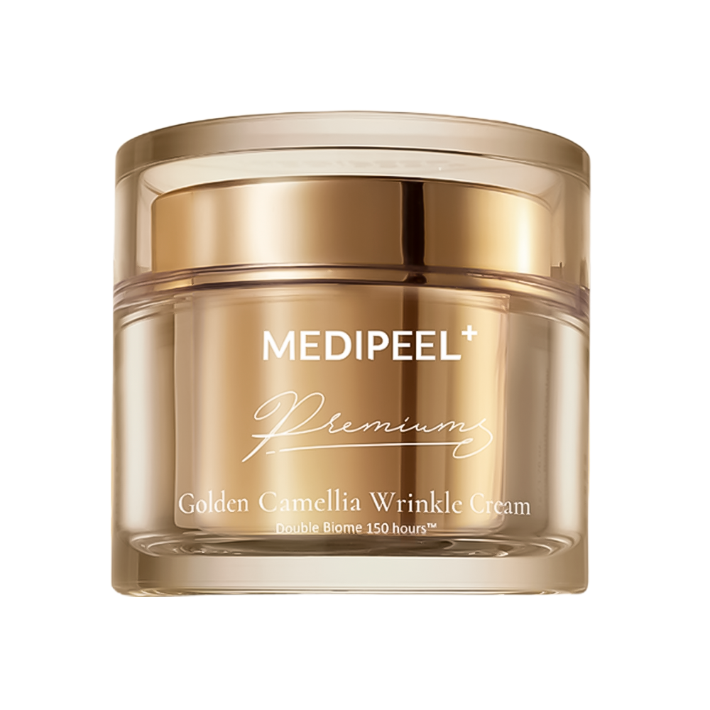 MEDI-PEEL Premium Golden Camellia Wrinkle Cream for firming and radiance